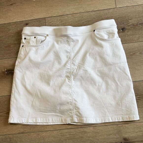 White Skort Size 16 Hearts of Palm - Picture 1 of 4